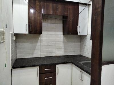 Kitchen Image of 650 Sq.ft 1 BHK Builder Floor for rent in Indirapuram Ghaziabad for Rs. 15000