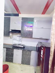 Kitchen Image of 600 Sq.ft 2 BHK Builder Floor for rent in Sector 7 Rohini New Delhi for Rs. 25000