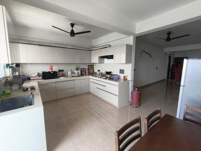 Kitchen Image of 1400 Sq.ft 3 BHK Apartment / Flat for rent in Sankalp The Index, Jagatpura Jaipur for Rs. 60000