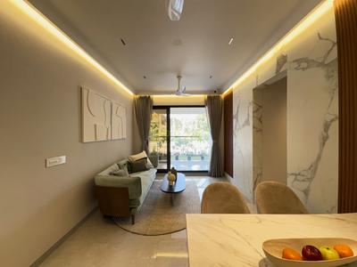 Hall Image of 800 Sq.ft 1 BHK Apartment / Flat for sale in Sunraj Solitaire, Dombivli East Thane for Rs. 4500000