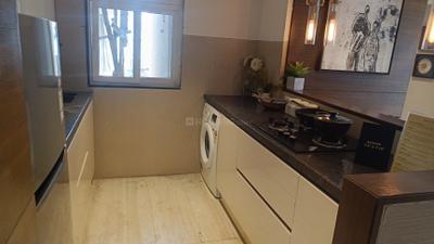 Kitchen Image of 952 Sq.ft 3 BHK Apartment / Flat for sale in Integrated Ramicon A, Goregaon West Mumbai for Rs. 21400000