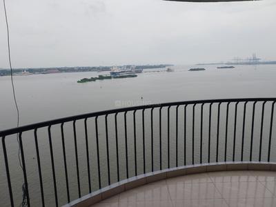 Balcony Image of 2250 Sq.ft 3 BHK Apartment / Flat for sale in Marine Drive Kochi for Rs. 28000000