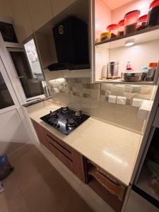 Kitchen Image of 1550 Sq.ft 3 BHK Apartment / Flat for rent in Trendsquares Ambience, Thanisandra Bengaluru for Rs. 60000