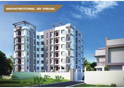 Image of 1460 Sq.ft 3 BHK Apartment / Flat for sale in Panjabari, Guwahati for Rs. 7500000