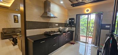 Kitchen Image of 2000 Sq.ft 3 BHK Apartment / Flat for rent in Goel Ganga Melrose, Ghorpadi Pune for Rs. 80000