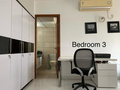 Bedroom Image of 1800 Sq.ft 3 BHK Apartment / Flat for rent in Marvel Enigma, Kharadi Pune for Rs. 95000