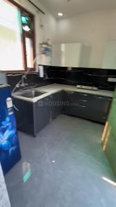 Kitchen Image of 700 Sq.ft 1 RK Builder Floor for rent in The Suman Marvelous, Ramgarh Bhudda Zirakpur for Rs. 16000