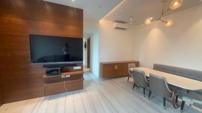 Living Room Image of 1450 Sq.ft 3 BHK Apartment / Flat for rent in Indiabulls Blu, Worli Mumbai for Rs. 400000