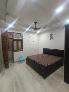Bedroom Image of 720 Sq.ft 2 BHK Builder Floor for rent in Mukherjee Nagar New Delhi for Rs. 30000