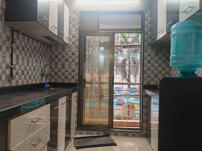 Kitchen Image of 695 Sq.ft 1 BHK Apartment / Flat for rent in Kalamboli Navi Mumbai for Rs. 21000