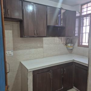 Kitchen Image of 600 Sq.ft 1 BHK Apartment / Flat for rent in Sector 11 Dwarka New Delhi for Rs. 17000