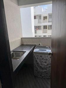 Kitchen Image of 967 Sq.ft 3 BHK Apartment / Flat for rent in Vardhaman Moonstone, Tathawade Pune for Rs. 37000