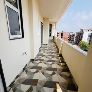 Balcony Image of 1000 Sq.ft 1 BHK Apartment / Flat for rent in Sector 46 Gurgaon for Rs. 38000