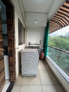 Balcony Image of 1100 Sq.ft 2 BHK Apartment / Flat for rent in Mahalakshmi Nagar Indore for Rs. 45000