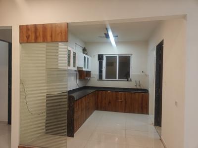 Kitchen Image of 1800 Sq.ft 3 BHK Apartment / Flat for rent in Sanklecha The Metrozone, Indira Nagar Nashik for Rs. 23000