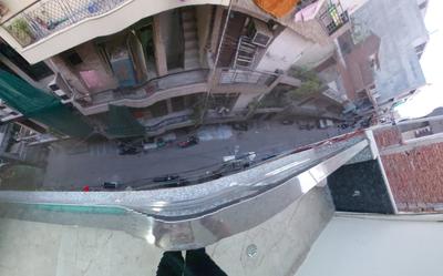 Balcony Image of 500 Sq.ft 1 BHK Builder Floor for sale in Sudarshan Park New Delhi for Rs. 2500000