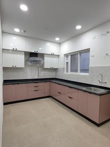 Kitchen Image of 1400 Sq.ft 3 BHK Apartment / Flat for rent in Aparna Zenon, Puppalaguda Hyderabad for Rs. 65000