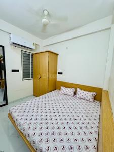 Bedroom Image of 500 Sq.ft 1 BHK Apartment / Flat for rent in Mahalakshmi Nagar Indore for Rs. 25000
