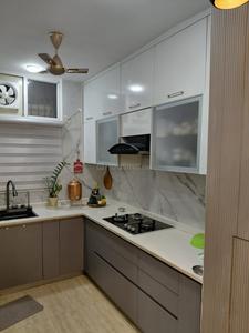 Kitchen Image of 800 Sq.ft 2 BHK Apartment / Flat for sale in Solitairian City, Sector 25 YEIDA Greater Noida for Rs. 7500000