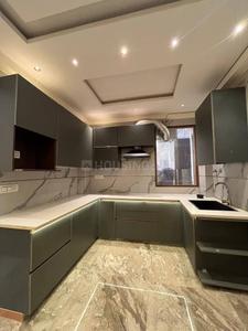Kitchen Image of 1350 Sq.ft 2 BHK Builder Floor for rent in Saket New Delhi for Rs. 26500