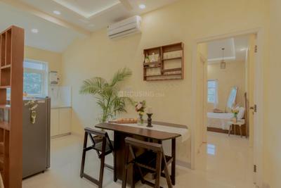 Hall Image of 800 Sq.ft 1 BHK Apartment / Flat for rent in Marna Siolim Goa for Rs. 45000