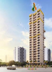 Image of 710 Sq.ft 2 BHK Apartment / Flat for sale in Rai Sai Leela Galaxy D Wing, Kalyan East, Kalyan for Rs. 6550000