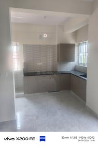Kitchen Image of 1000 Sq.ft 1 BHK Apartment / Flat for rent in Dooravani Nagar Bengaluru for Rs. 25000