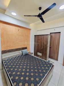 Bedroom Image of 1450 Sq.ft 2 BHK Apartment / Flat for rent in Nakshatra Aspire, Lambha Ahmedabad for Rs. 22000