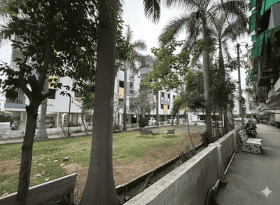 Image of 1150 Sq.ft 2 BHK Apartment / Flat for sale in New Karelibaug, Vadodara for Rs. 3800000