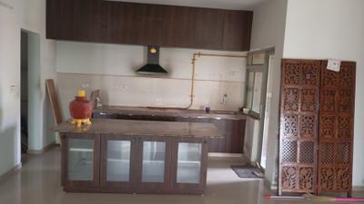 Kitchen Image of 2280 Sq.ft 3 BHK Apartment / Flat for rent in Adani Meadows Phase 1 Tower A B &amp; C, Shantigram Ahmedabad for Rs. 55000