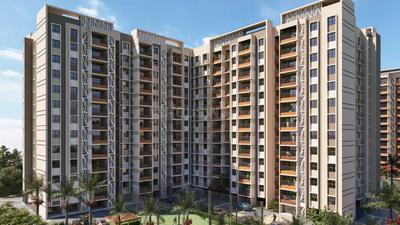 Image of 1124 Sq.ft 2 BHK Apartment / Flat for sale in TVS Emerald Auralis, Thanisandra, Bengaluru for Rs. 11400000