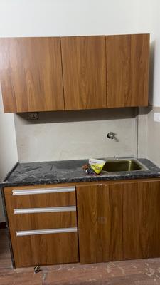 Kitchen Image of 350 Sq.ft 1 RK Studio for rent in Jakhya Indore for Rs. 14500