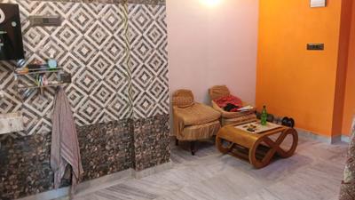 Living Room Image of 600 Sq.ft 1.5 BHK Apartment / Flat for rent in Beliaghata Kolkata for Rs. 12000