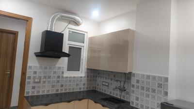 Kitchen Image of 800 Sq.ft 1 BHK Builder Floor for rent in Sector 14 Gurgaon for Rs. 35000