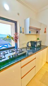Kitchen Image of 1200 Sq.ft 2 BHK Apartment / Flat for rent in Marna Siolim Goa for Rs. 70000