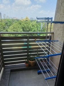 Balcony Image of 1184 Sq.ft 2 BHK Apartment / Flat for sale in Ratnaakar Verte, South Bopal Ahmedabad for Rs. 6800000
