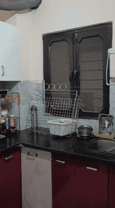 Kitchen Image of 1100 Sq.ft 2 BHK Apartment / Flat for sale in Rukmani Vihar Vrindavan for Rs. 8500000