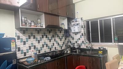 Kitchen Image of 1010 Sq.ft 3 BHK Apartment / Flat for sale in Bally Howrah for Rs. 4100000