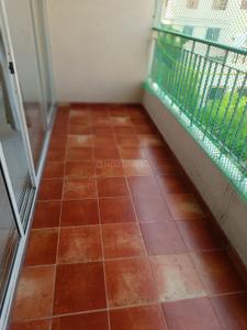 Balcony Image of 1300 Sq.ft 2 BHK Apartment / Flat for rent in Kumar Primrose, Kharadi Pune for Rs. 43000
