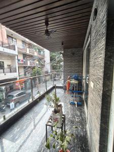 Balcony Image of 1530 Sq.ft 3 BHK Builder Floor for rent in Ramesh Nagar New Delhi for Rs. 50000