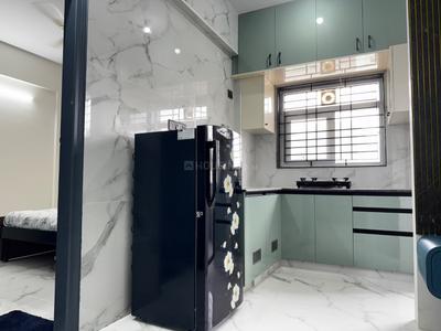 Kitchen Image of 850 Sq.ft 1 BHK Apartment / Flat for rent in Pranava Pranavas BSR Gitaaar, Kadubeesanahalli Bengaluru for Rs. 28000