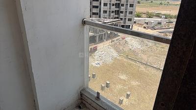 Balcony Image of 615 Sq.ft 2 BHK Apartment / Flat for rent in Dharti Panchvati Elegance, Vatva Ahmedabad for Rs. 10000