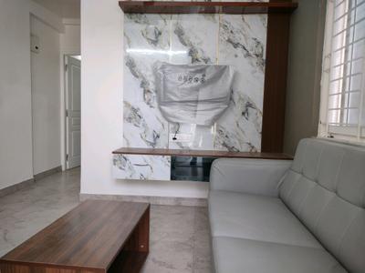 Living Room Image of 650 Sq.ft 1 BHK Apartment / Flat for rent in Chikkakannalli Bengaluru for Rs. 27500