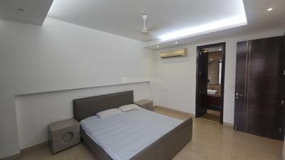 Bedroom Image of 1800 Sq.ft 3 BHK Apartment / Flat for rent in Green Park Extension New Delhi for Rs. 150000