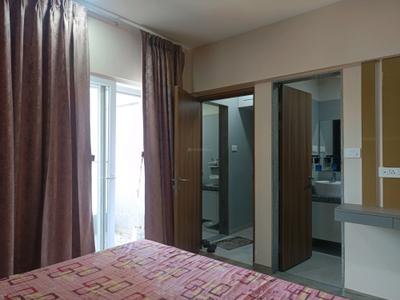 Bedroom Image of 1020 Sq.ft 2 BHK Apartment / Flat for rent in Oxford Florida River Walk, Mundhwa Pune for Rs. 45000