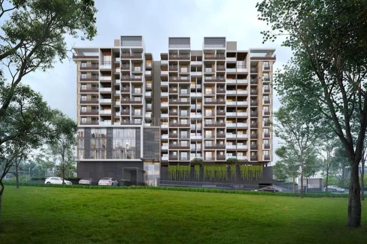 Yogeshwar Shivalik Skypark Building 1