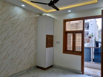 Bedroom Image of 820 Sq.ft 3 BHK Builder Floor for rent in Hastsal New Delhi for Rs. 18000