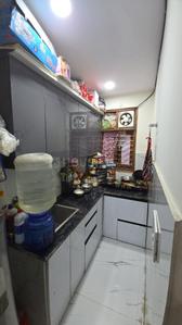 Kitchen Image of 550 Sq.ft 2 BHK Builder Floor for sale in Laxmi Nagar New Delhi for Rs. 5500000