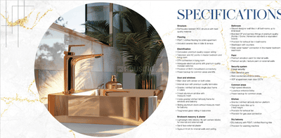 Image of 1358 Sq.ft 2 BHK Apartment / Flat for sale in Sanil Antalya Next, Tathawade, Pune for Rs. 10000000
