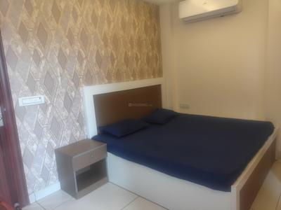 Bedroom Image of 400 Sq.ft 1 RK Builder Floor for rent in Sector 57 Gurgaon for Rs. 24000